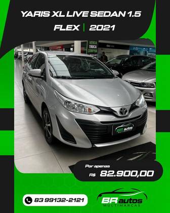 TOYOTA YARIS 1.5 16V FLEX SEDAN XL LIVE MANUAL